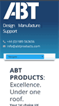 Mobile Screenshot of abtproducts.com